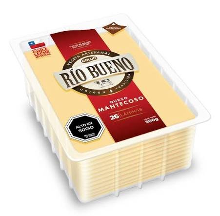 Queso mantecoso laminado 500 g